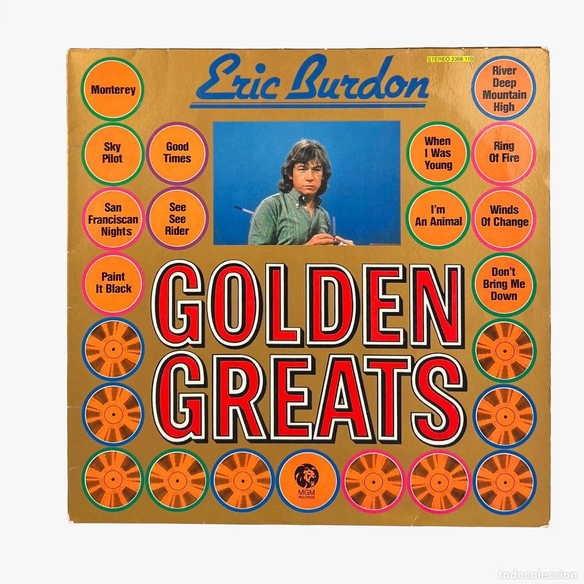 Discos de vinilo: LP. Eric Burdon. Golden Greats (VG/VG) - Foto 1