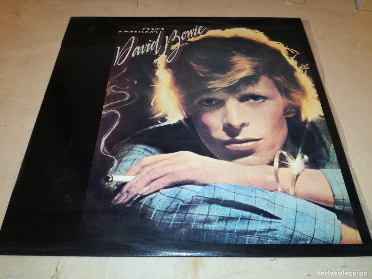 Discos de vinilo: DAVID BOWIE-YOUNG AMERICANS-EDICI&Oacute;N ORIGINAL ESPA&Ntilde;OLA-VINILO EN MUY BUEN ESTADO