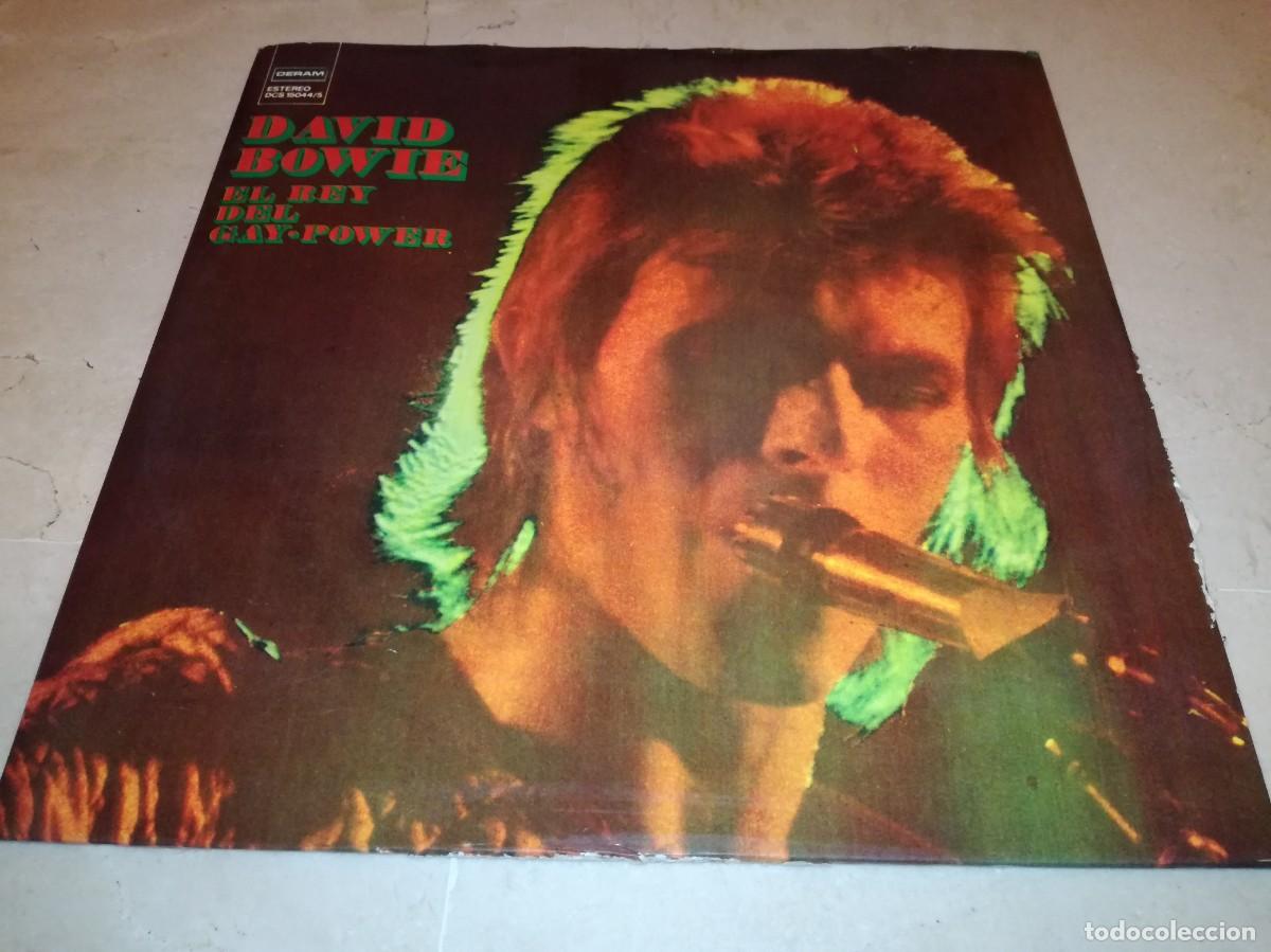 Discos de vinilo: DAVID BOWIE-EL REY DEL GAY-POWER-DOBLE LP-ORIGINAL ESPA&Ntilde;OL 1973