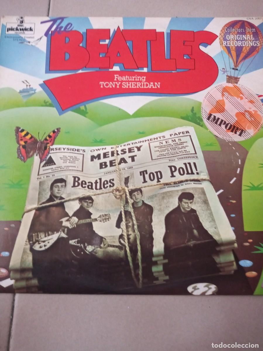 Discos de vinilo: THE BEATLES - featuring TONY SHERIDAN- LP.