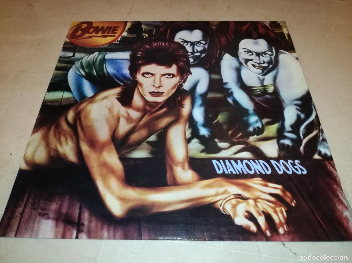 Discos de vinilo: DAVID BOWIE-DIAMOND DOGS-EDICI&Oacute;N ESPA&Ntilde;OLA