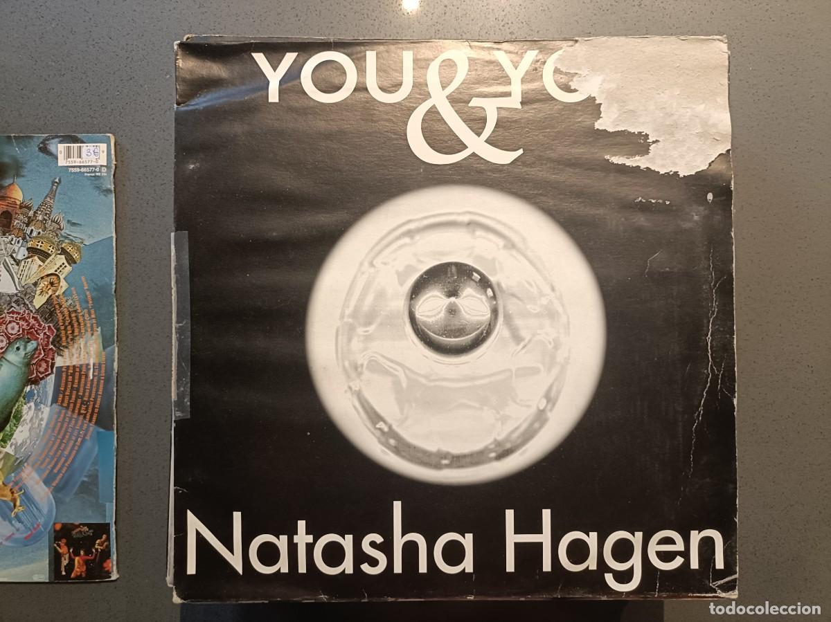 Discos de vinilo: Natasha Hagen - You & You - Maxi Single sello Blanco y Negro 1997