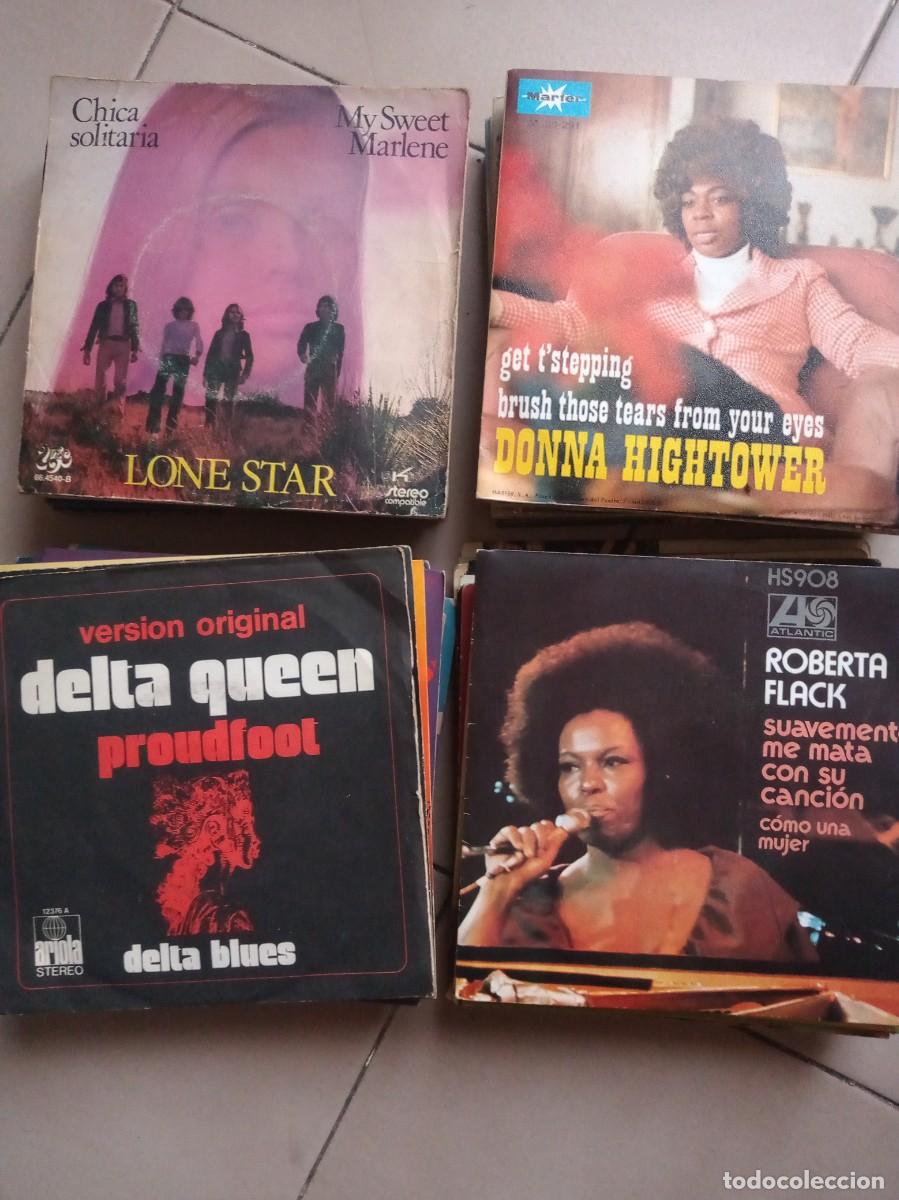 Discos de vinilo: LOTE DE 80 DISCOS SINGLES VARIADOS.
