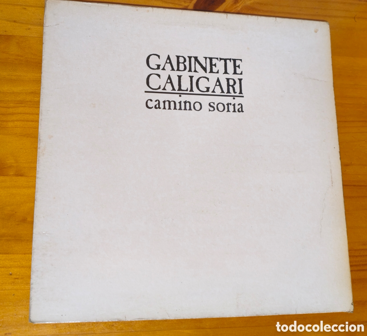 Discos de vinilo: Vinilo Gabinete Caligari - Camino Soria (1987) Original