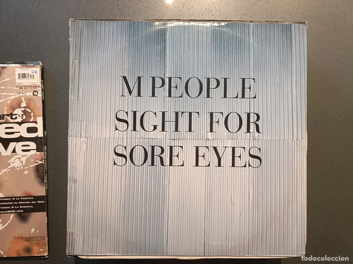 Discos de vinilo: M People - Sight For Sore Eyes - Maxi Single sello DC