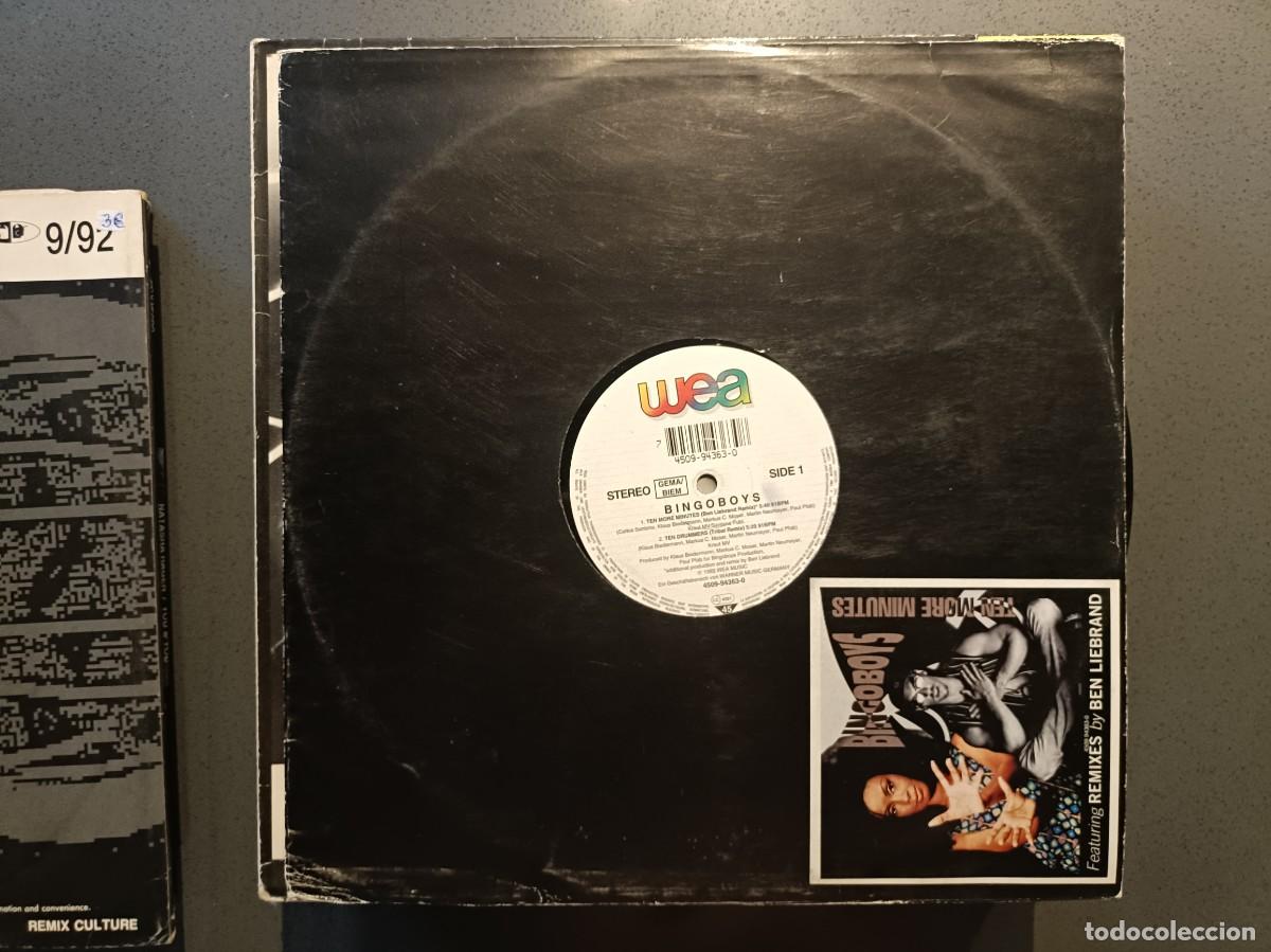 Discos de vinilo: Bingoboys - Ten More Minutes - Maxi Single WEA 1993