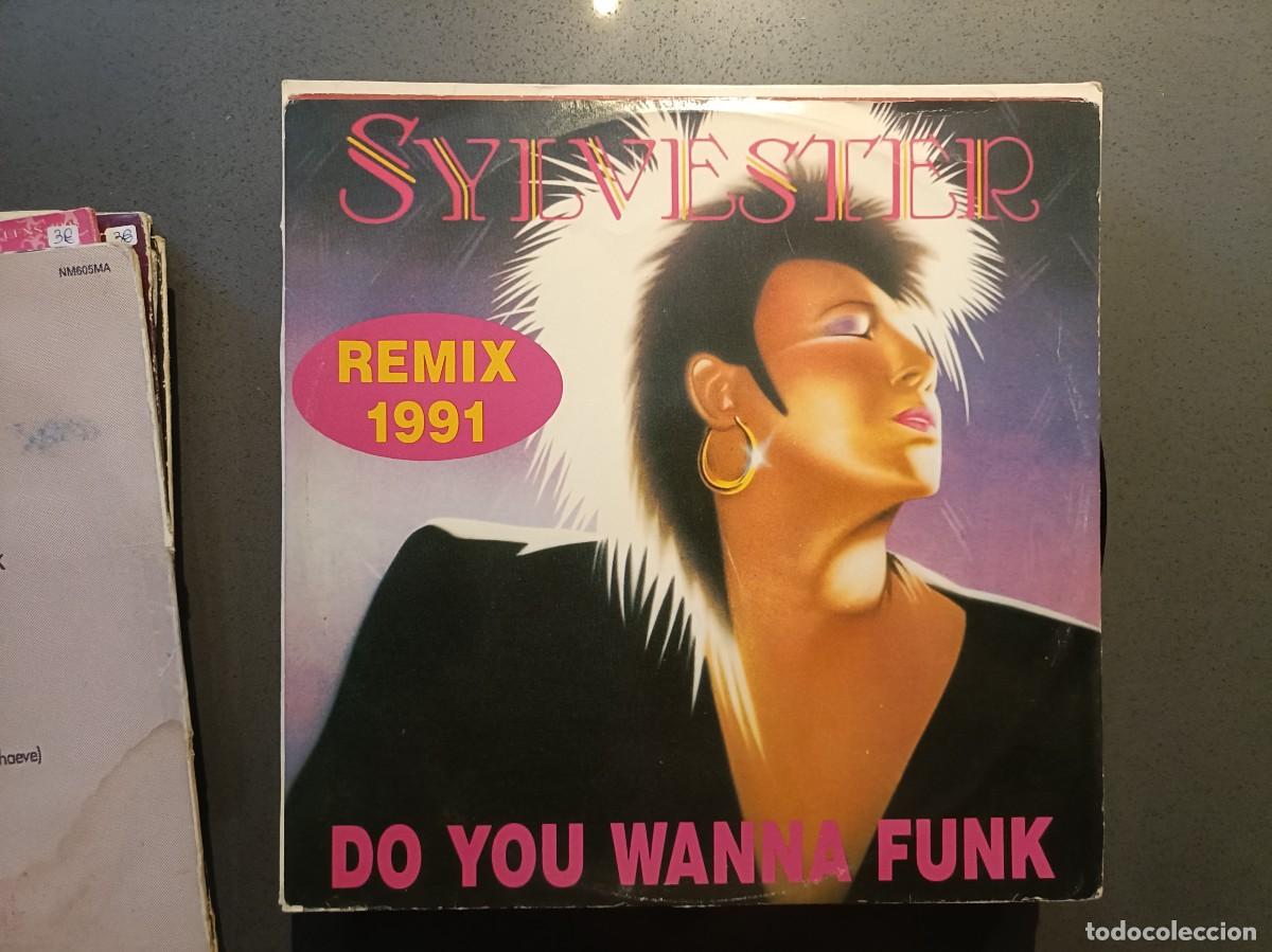 Discos de vinilo: Sylvester - Remix 1991 - Do you wanna funk - Maxi Single Megatone Records