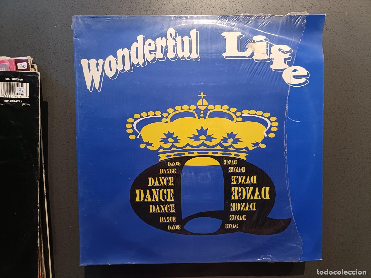 Discos de vinilo: Q-Dance &ndash; Wonderful Life - Maxi Single I.L.M. Productions 1994