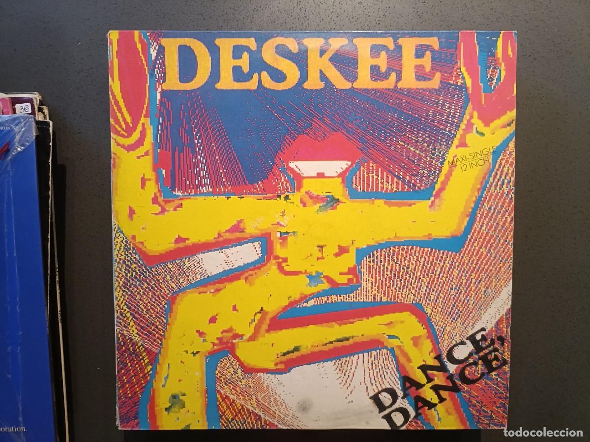 Discos de vinilo: Deskee - Dance Dance - Maxi Single sello RCA 1990