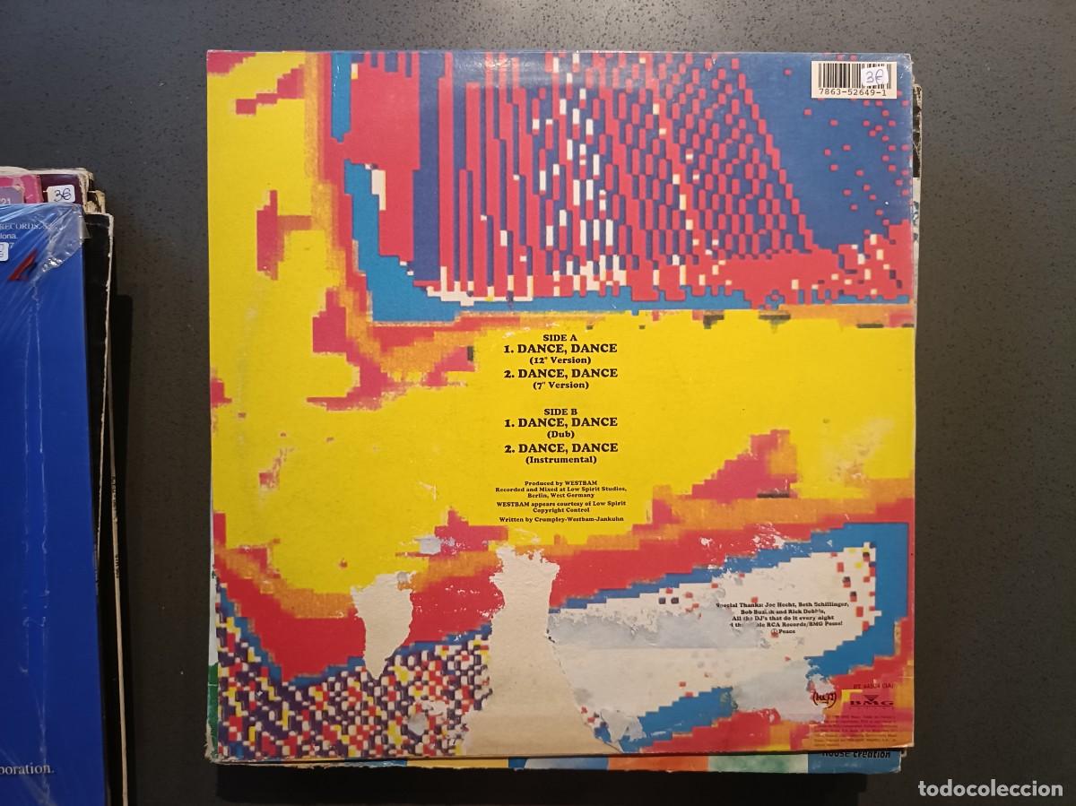 Discos de vinilo: Deskee - Dance Dance - Maxi Single sello RCA 1990 - Foto 2