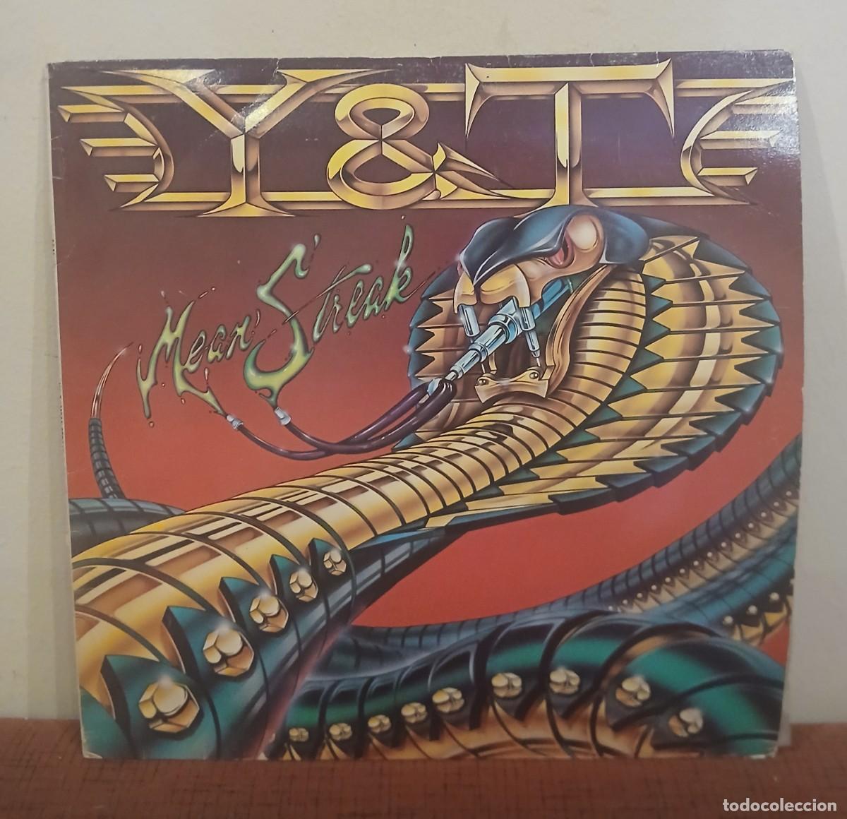 Discos de vinilo: VINILO MEAN STREAK - LP DE Y & T