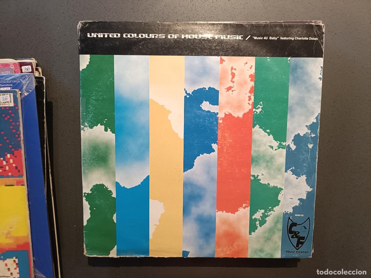Discos de vinilo: United Colours Of House Music / Music 4U Baby feat. Charlotte Dolan - Maxi Single 1996