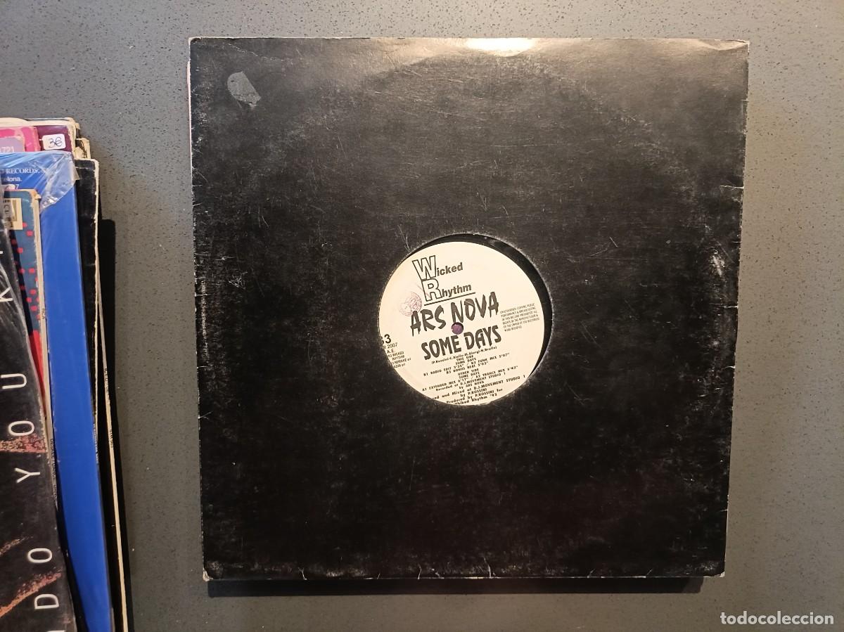 Discos de vinilo: Ars Nova - Some Days - Maxi Single Wicked Rhythm 1993