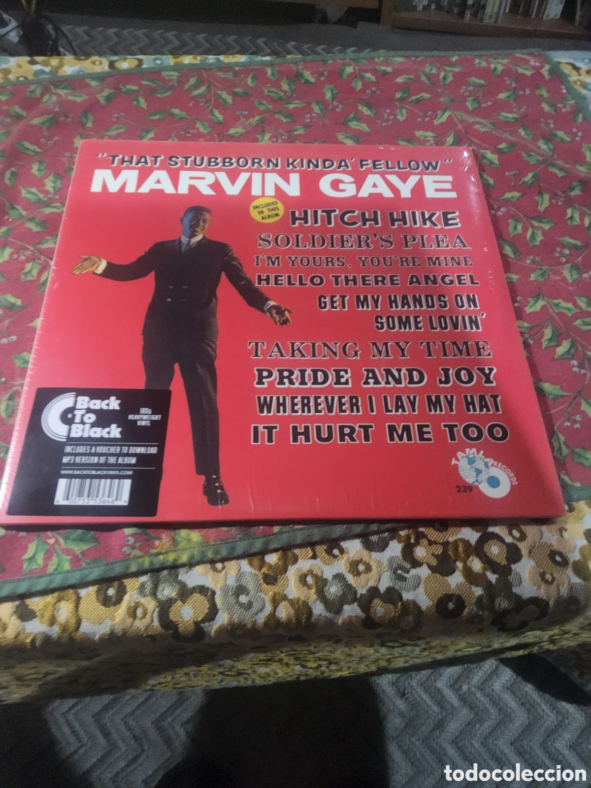Discos de vinilo: Marvin Gaye That Stubborn Kinda Fellow reed 180 gr precintado