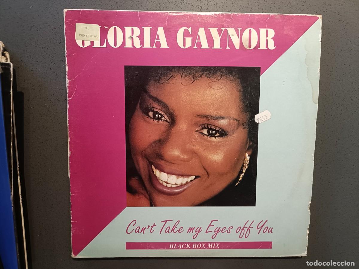 Discos de vinilo: Gloria Gaynor - Can&acute;t take my eyes off you - Maxi Single sello Max Music