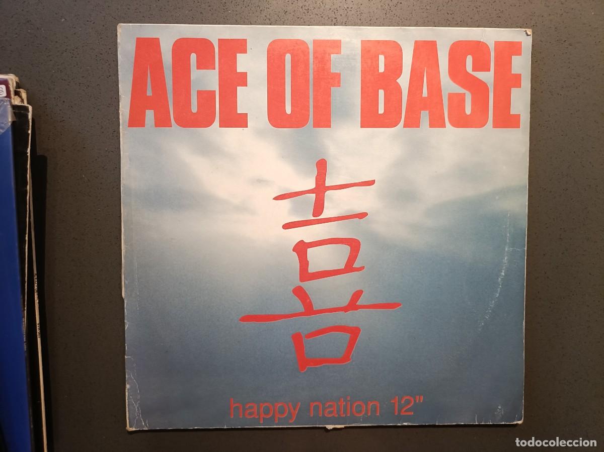 Discos de vinilo: Ace Of Base - Happy Nation - Maxi Single sello Metronome 1993