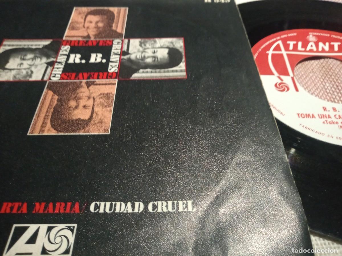 Disques de vinyle: R.B. GREAVES - TOMA UNA CARTA MAR&Iacute;A - SINGLE.