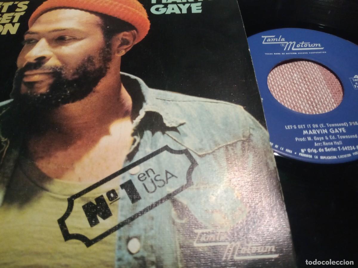 Dischi in vinile: MARVIN GAYE - LET'S GET IT ON - SINGLE.