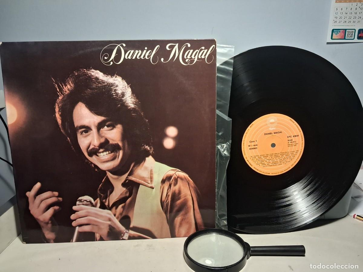 Discos de vinilo: LP DANIEL MAGAL ( CANTANTE ARGENTINO ) DE TANTO MIRAR TUS OJOS + 9