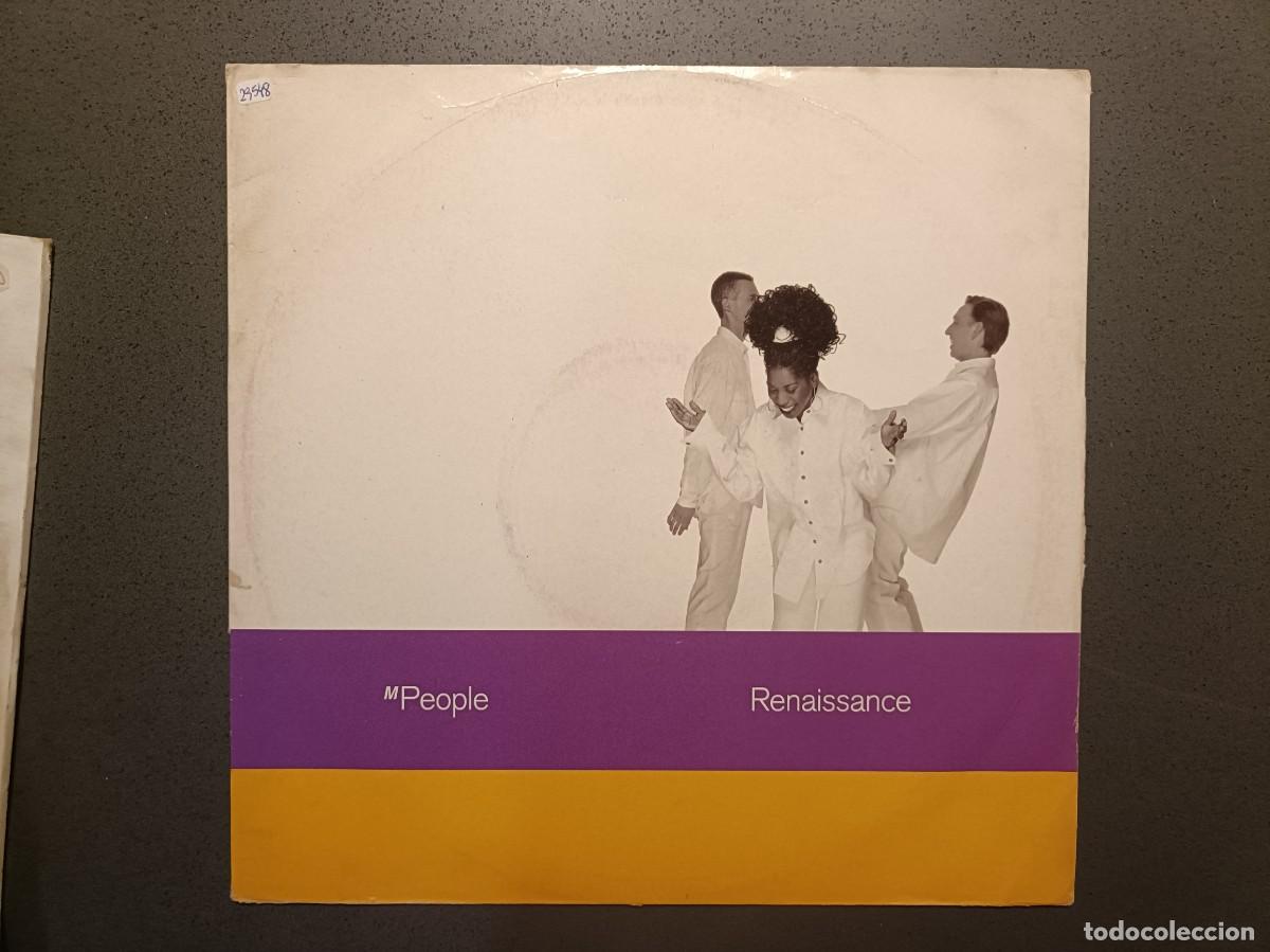 Discos de vinilo: M People - Renaissance - Maxi Single sello Deconstruction