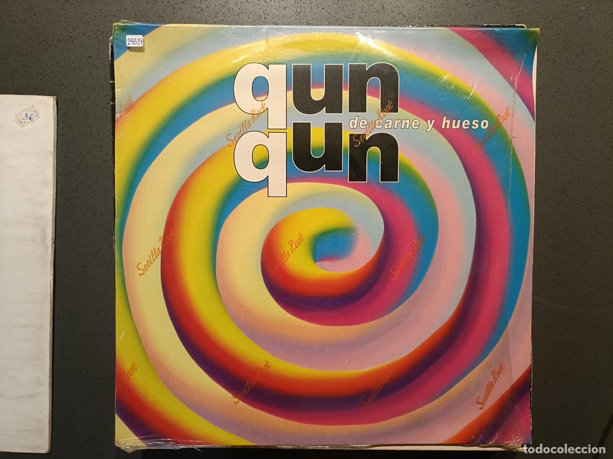 Discos de vinilo: Qun Qun &ndash; De Carne Y Hueso - Maxi Single sello Ariola 1993