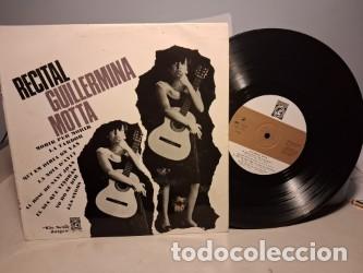 Discos de vinilo: LP 10 PULGADAS : RECITAL DE GUILLERMINA MOTTA
