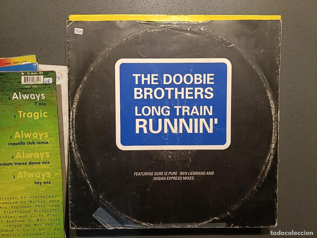 Discos de vinilo: The Doobie Brothers - Long Train Runnin&acute; - Maxi Single WB Records 1993