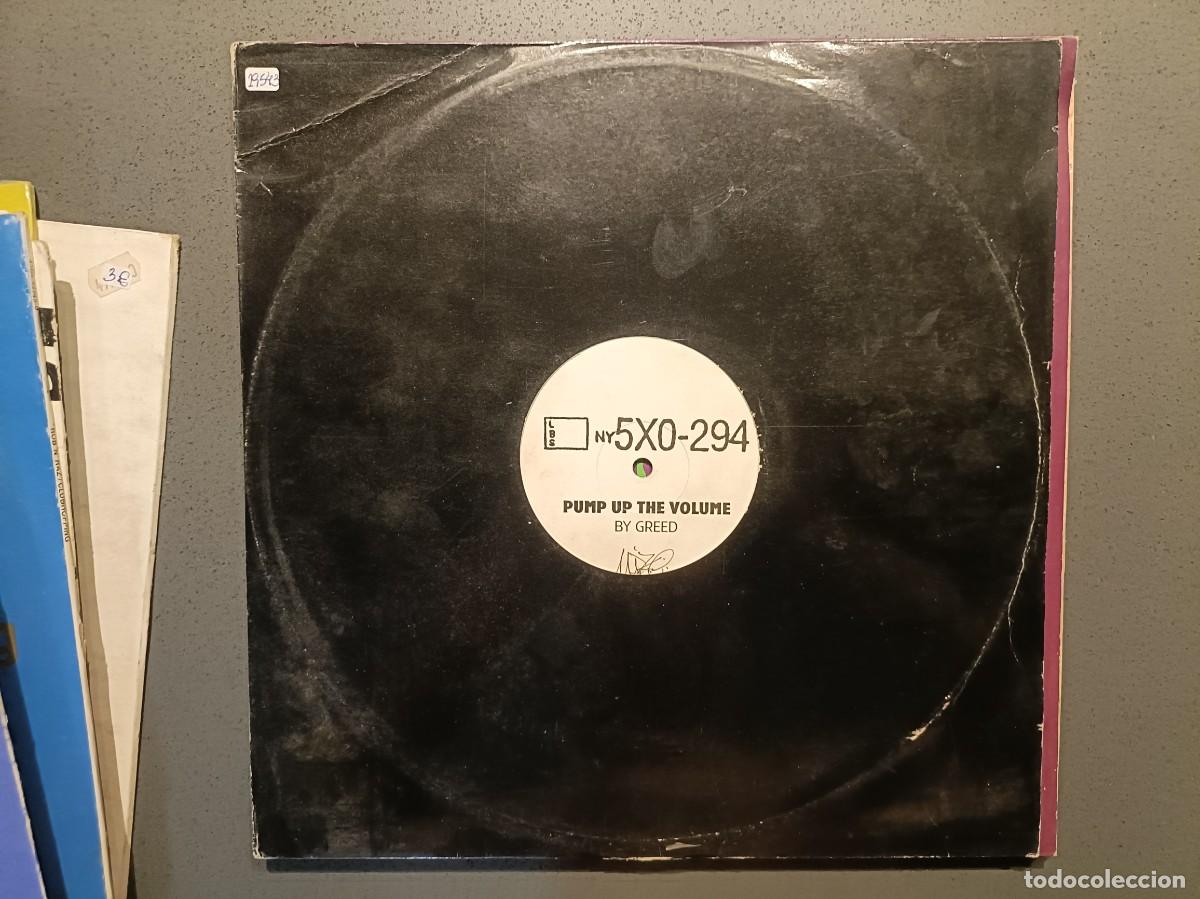 Discos de vinilo: By Greed - Pump Up The Volume - Maxi Single