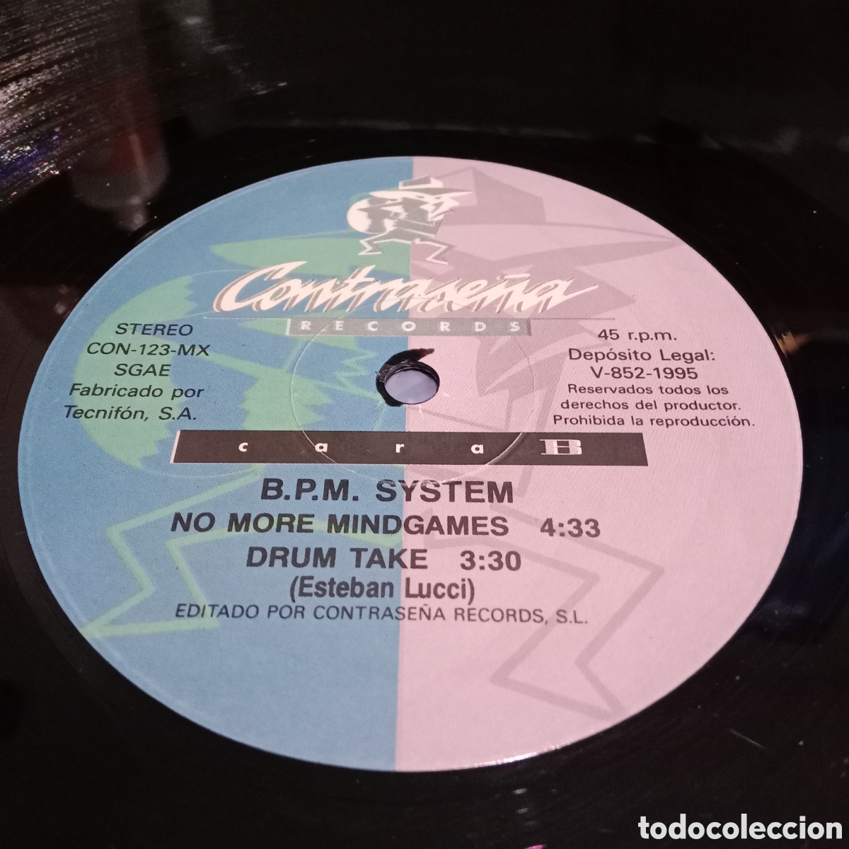 Discos de vinilo: B.P.M. SYSTEM - SUBCONSCIOUS - MAXI-SINGLE 12&rdquo; - Foto 4