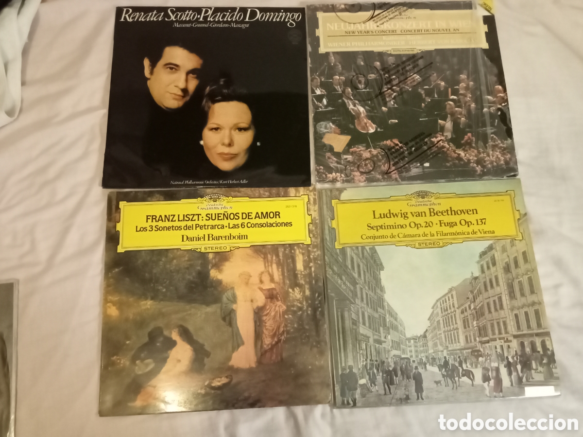 Discos de vinilo: Lote de discos de m&uacute;sica cl&aacute;sica y &oacute;pera