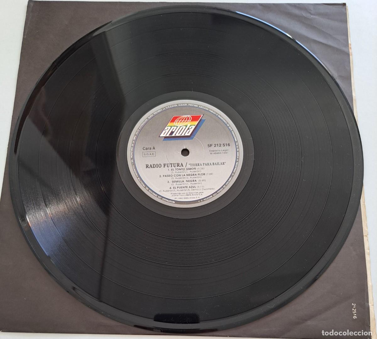 Discos de vinilo: RADIO FUTURA - TIERRA PARA BAILAR - Ariola &ndash; 5F 212 516 - SPAIN 1992 - SOLO DISCO