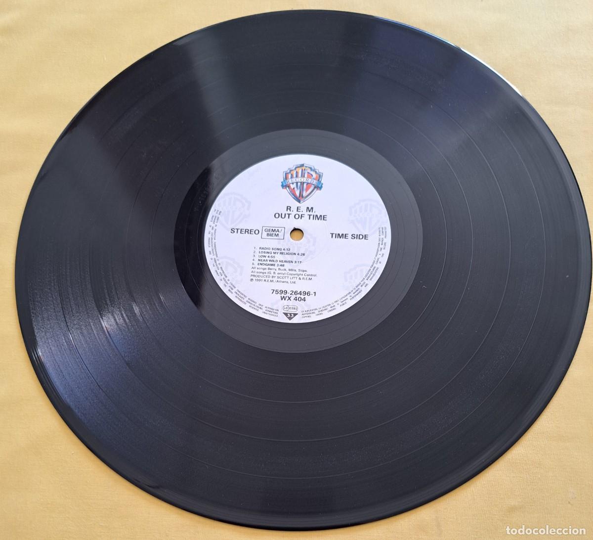 Discos de vinilo: R. E. M. - OUT OF TIME (SOLO DISCO) - Warner Bros. Records &ndash; 7599-26496-1 - EUROPE 1991