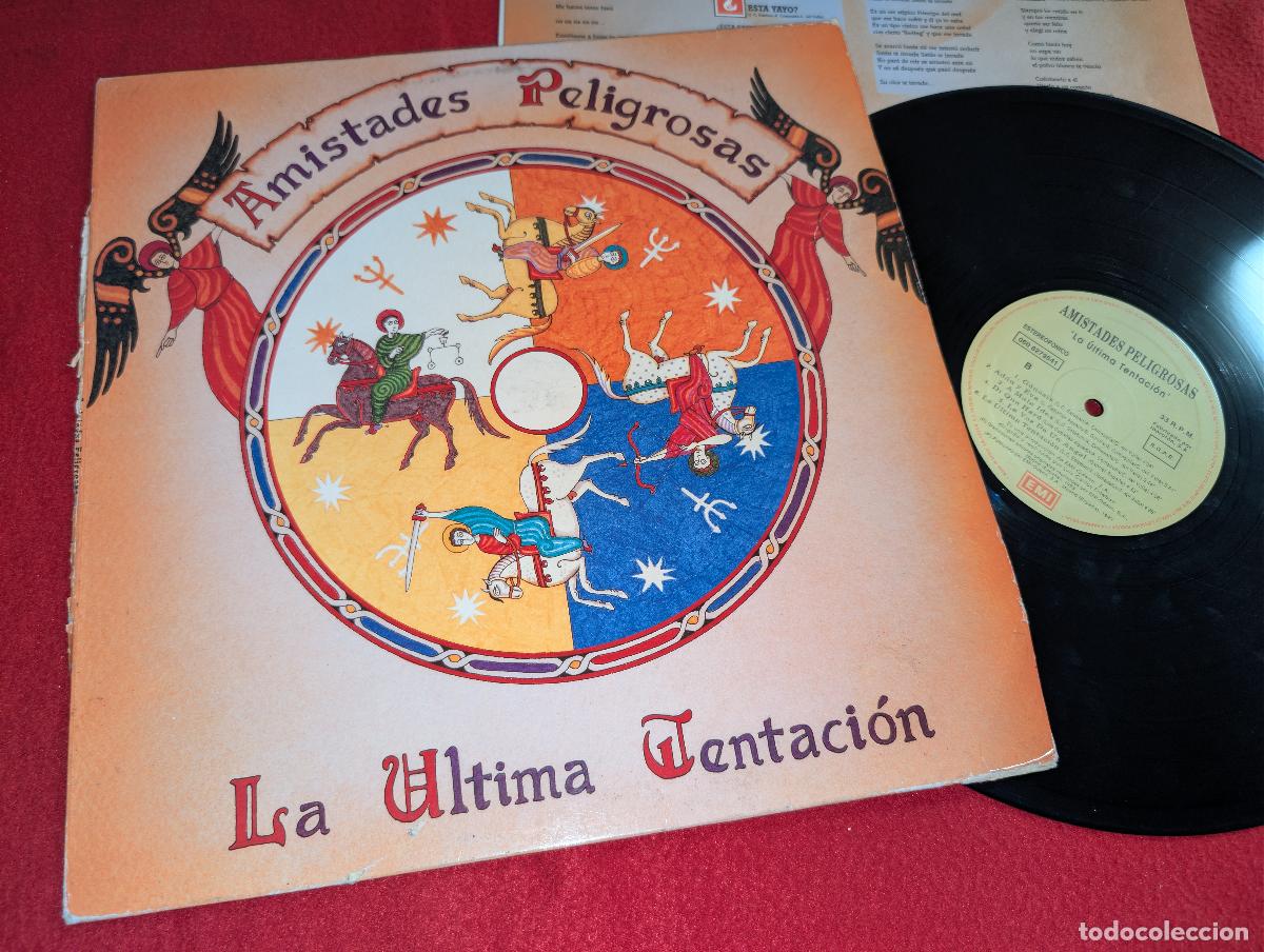 Discos de vinilo: AMISTADES PELIGROSAS La ultima tentacion LP 1993 EMI