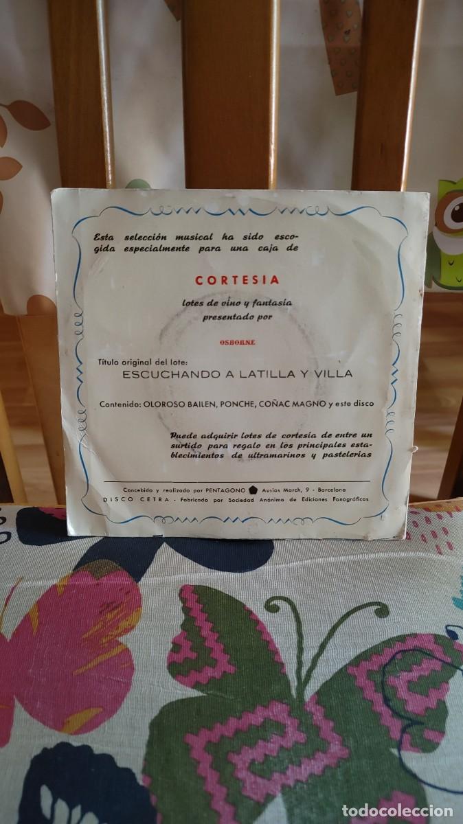 Discos de vinilo: GINO LATILLA-CLAUDIO VILLA-EP COMPARTIDO - Foto 2