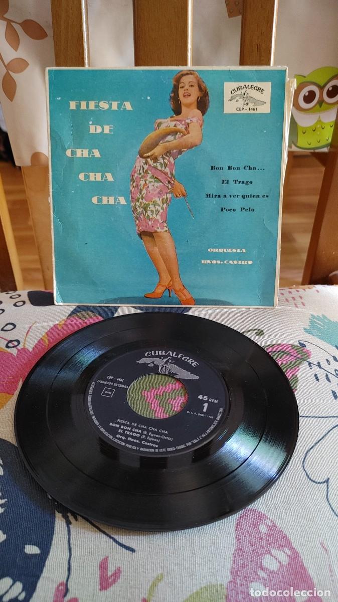 Discos de vinilo: HERMANOS CASTRO-EP FIESTA DE CHA CHA CHA