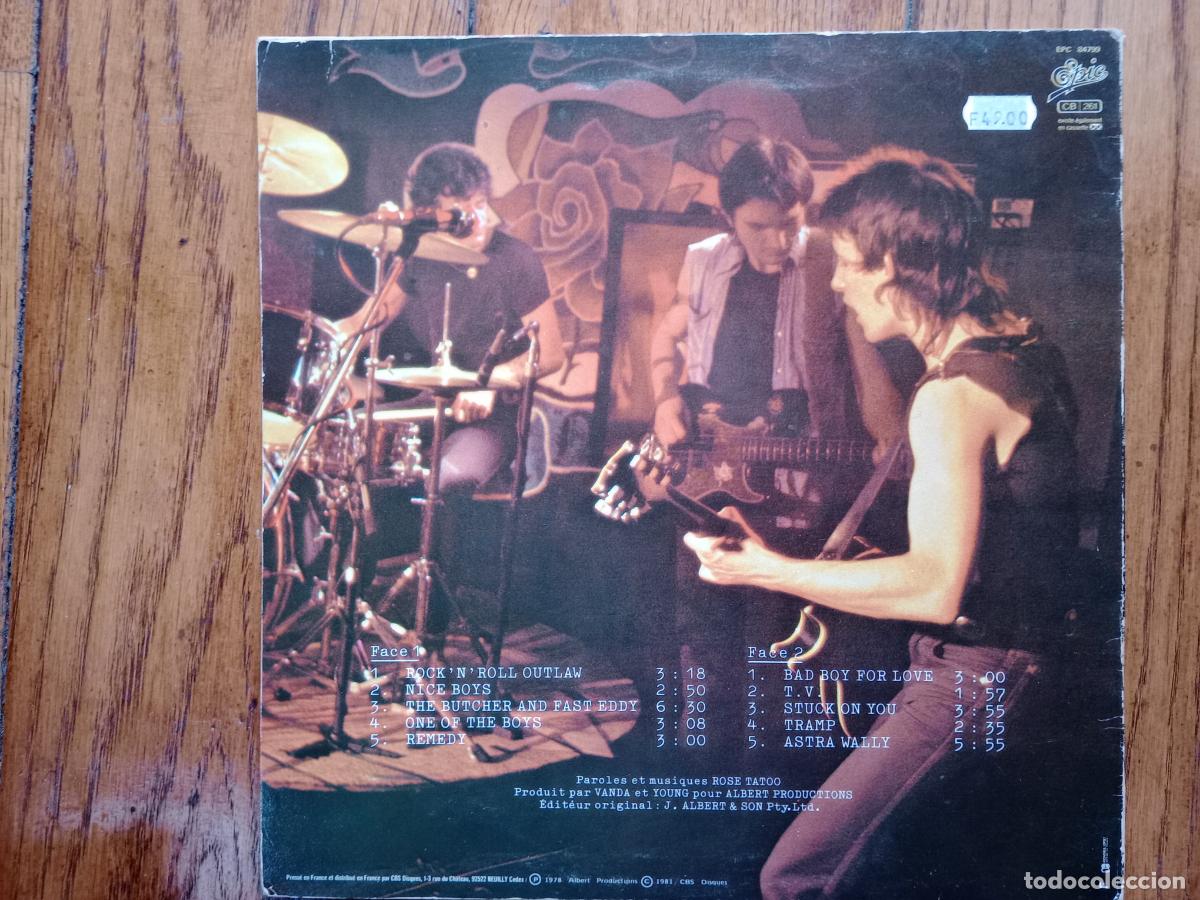 Discos de vinilo: Rose Tattoo - Rose Tattoo - Foto 2