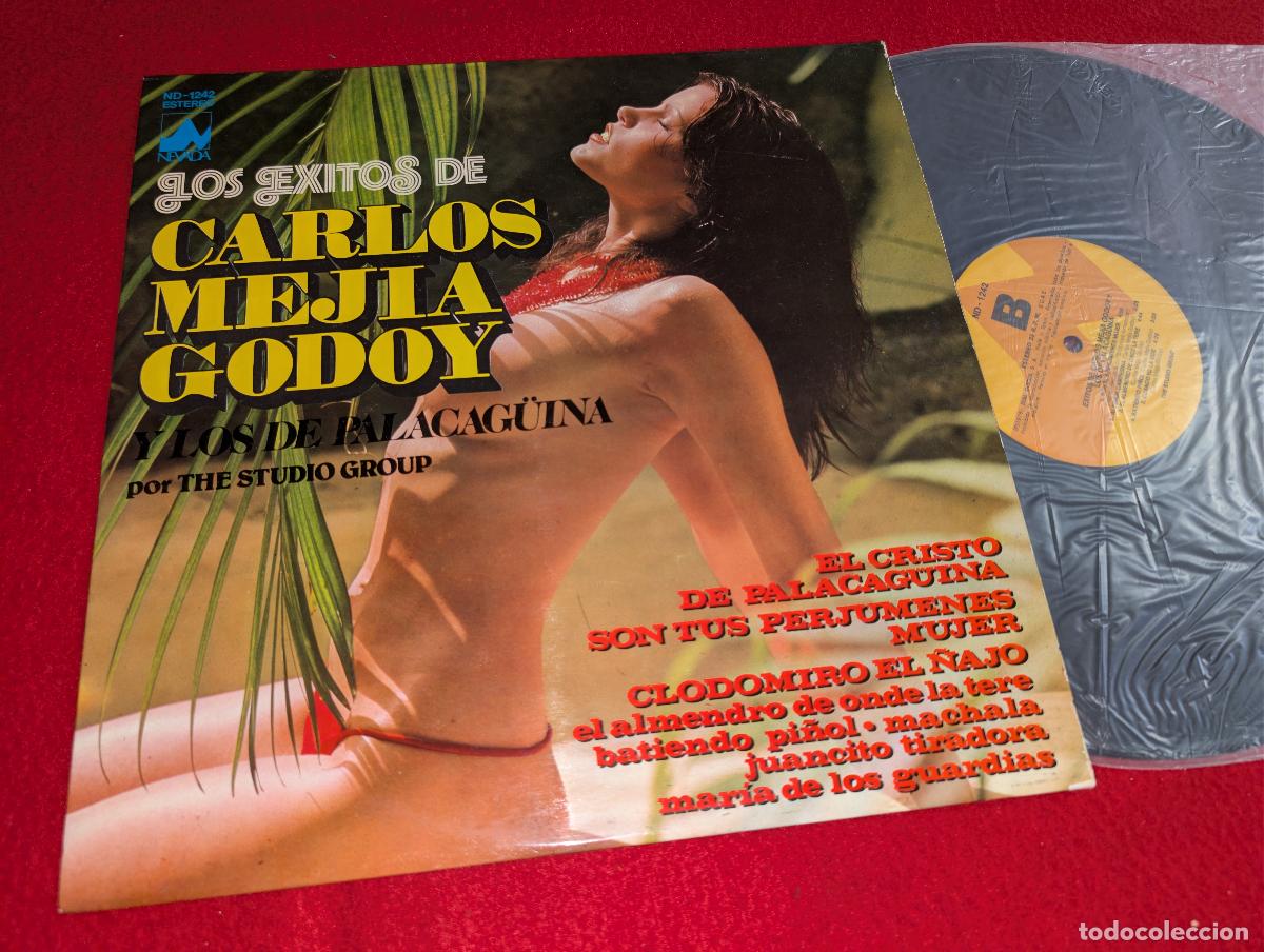 Discos de vinilo: STUDIO GROUP Carlos Mejia Godoy y los de Palacaguina Los exitos LP 1978 SPAIN SEXY NUDE COVER