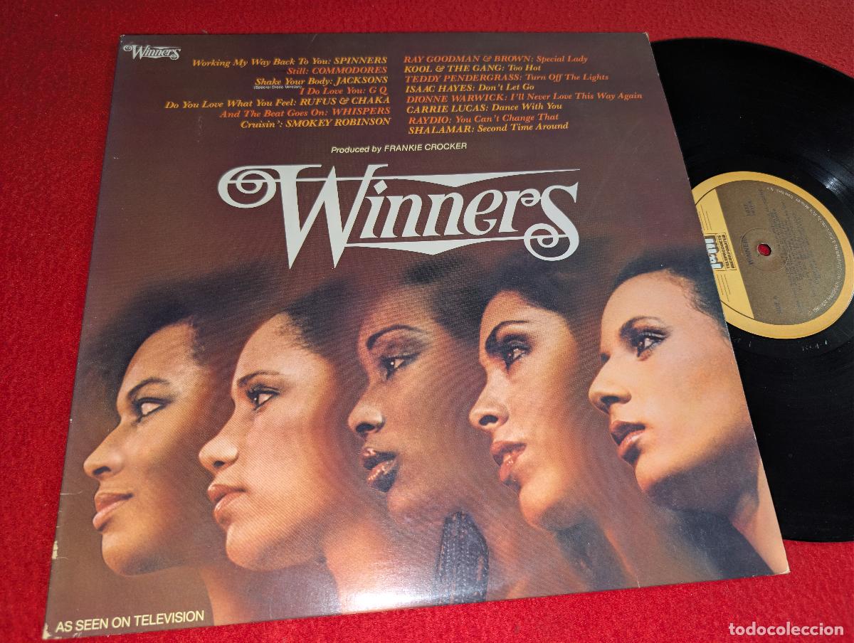 Discos de vinilo: WINNERS varios LP 1980 I&M USA US Jacksons+Hayes+Shalamar+Smokey Robinson+++