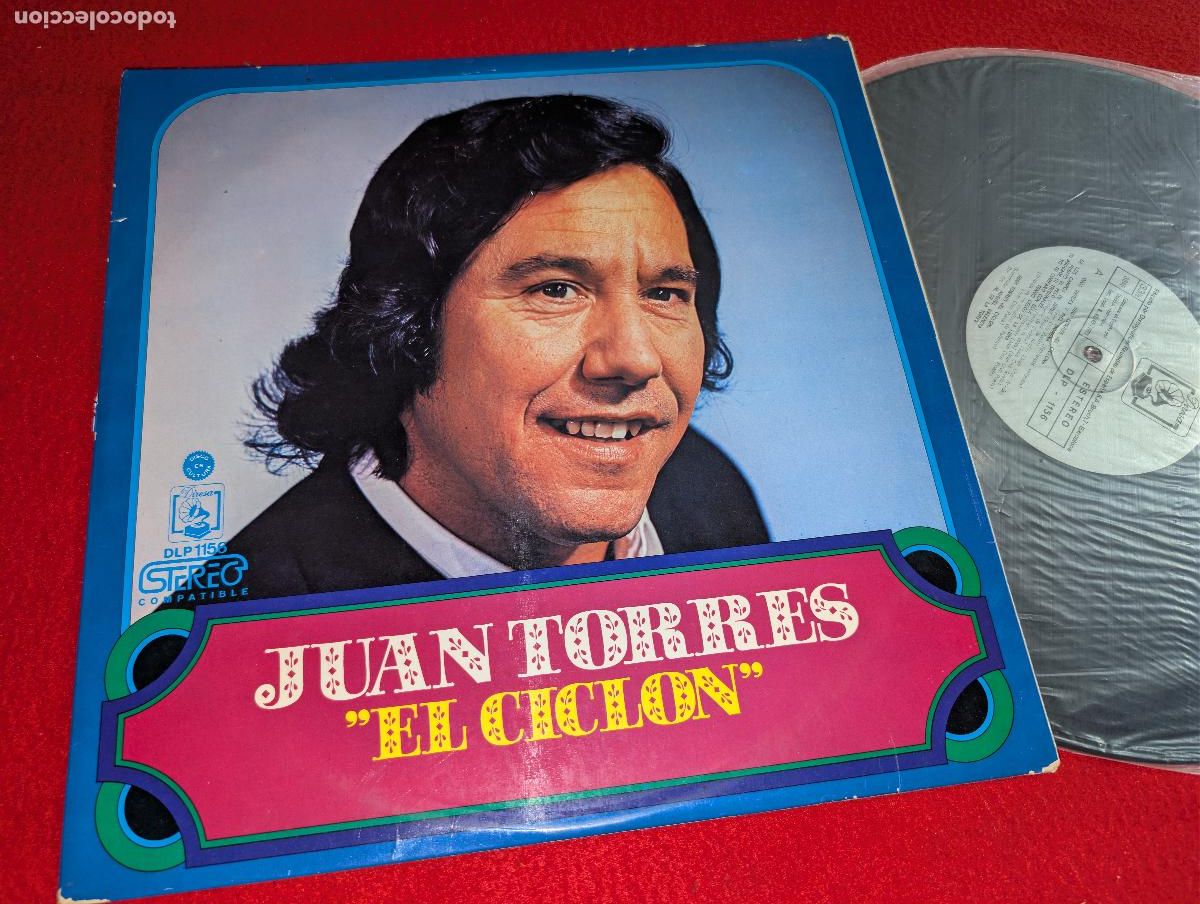 Discos de vinilo: JUAN TORRES EL CICLON & MIGUEL VALENCIA LP 1973 Diresa