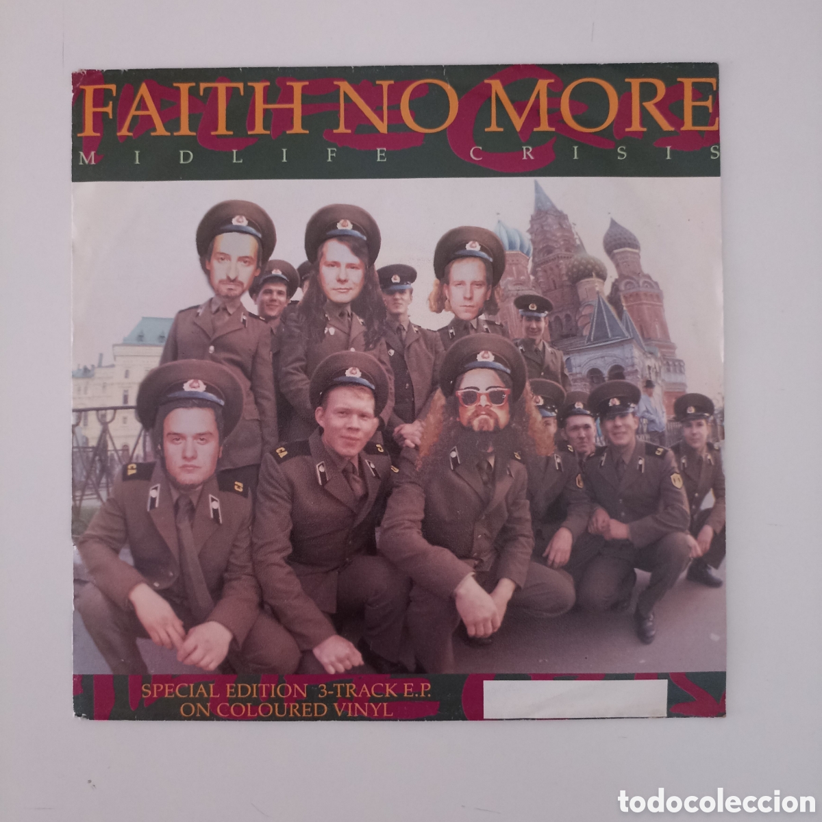 Discos de vinilo: Vinilo 7&rdquo; Faith No More &ndash; Midlife Crisis (1992) London Records &ndash; 869 778-7, Slash &ndash; LASH 37