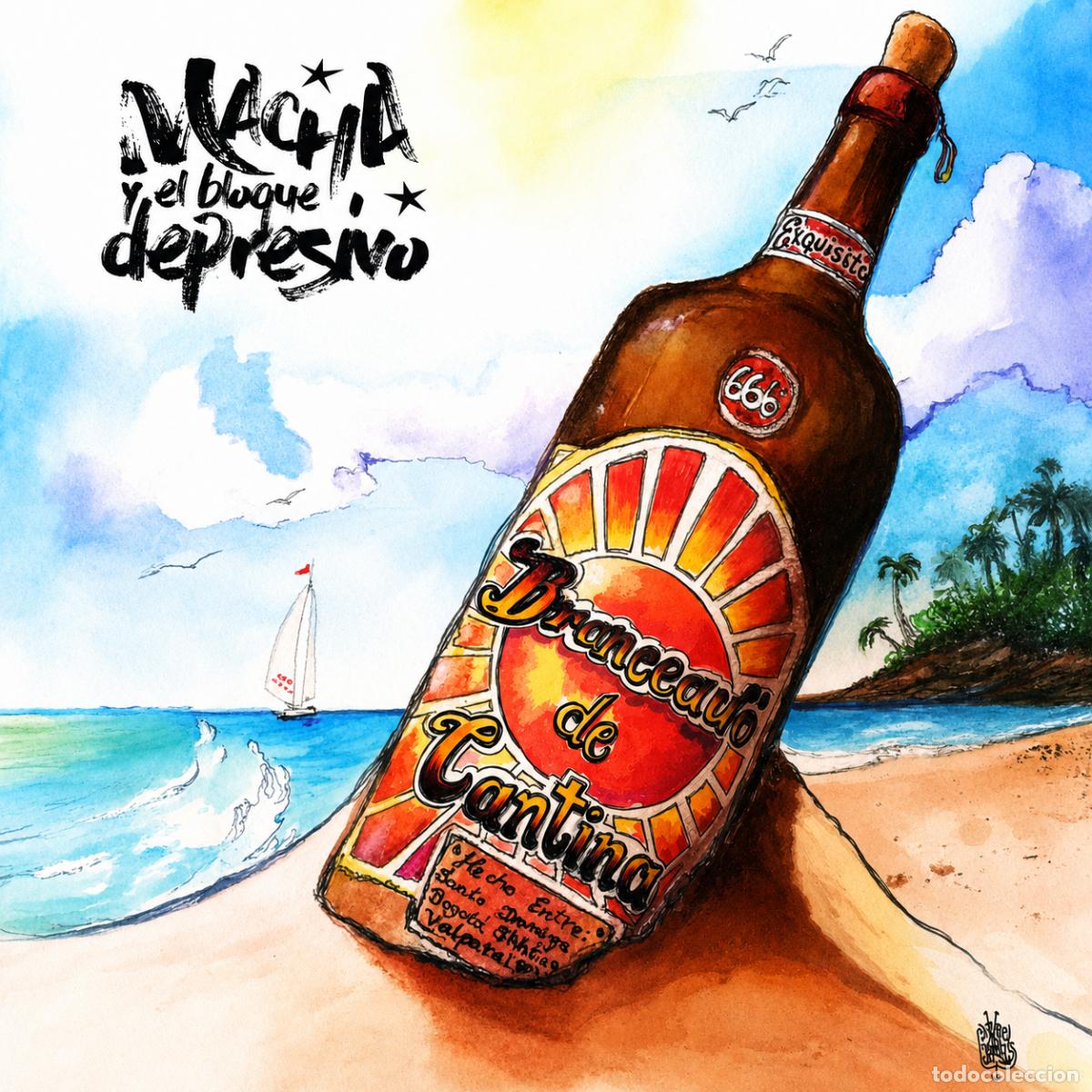 Discos de vinilo: MACHA Y EL BLOQUE DEPRESIVO - BRONCEADO DE CANTINA -LP