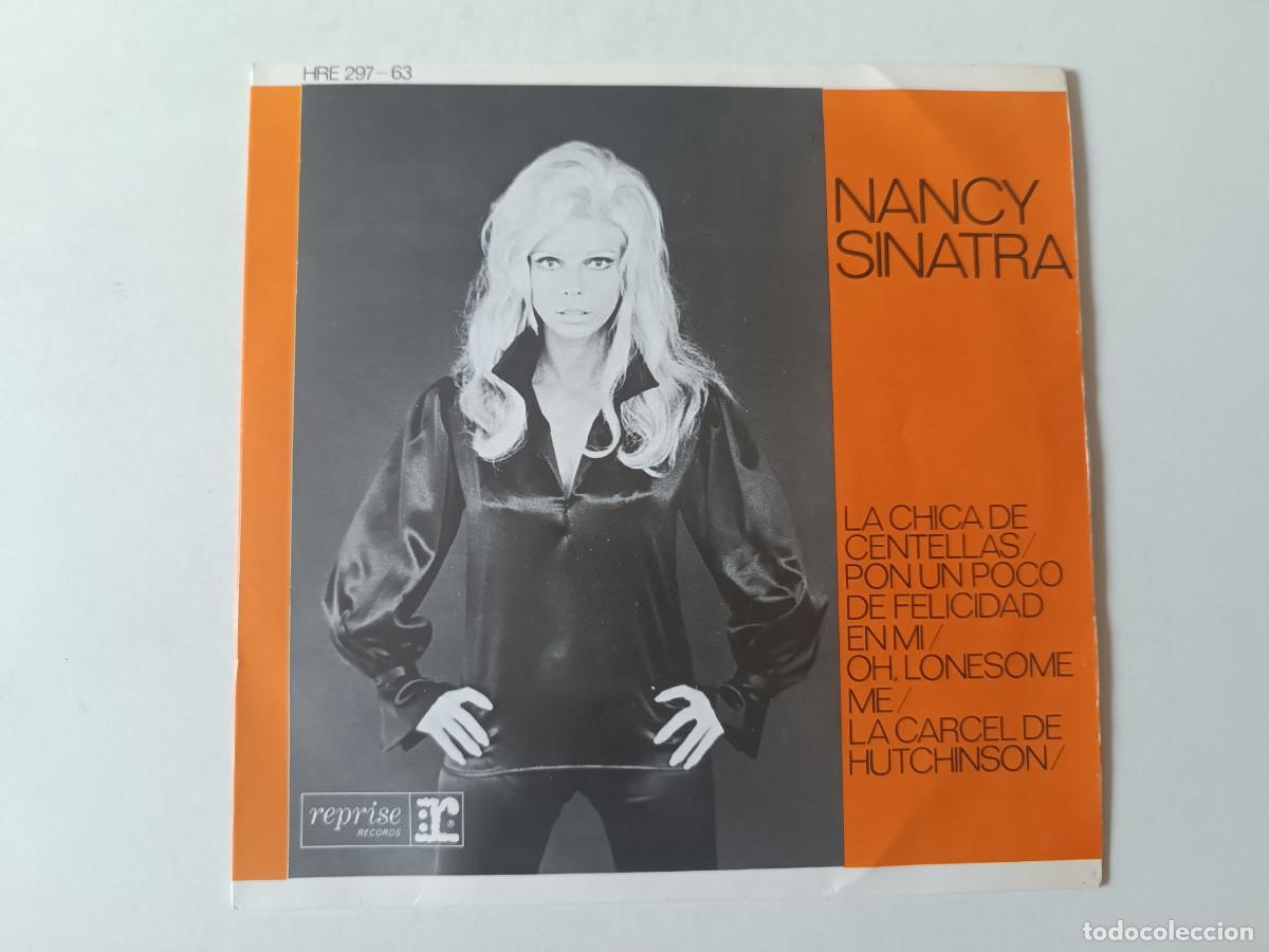 Discos de vinilo: NANCY SINATRA &rdquo;La chica de centellas&rdquo; + 3 EP Single vinilo 7&rdquo; Ed. Espa&ntilde;ola Hispavox LReprise Raro