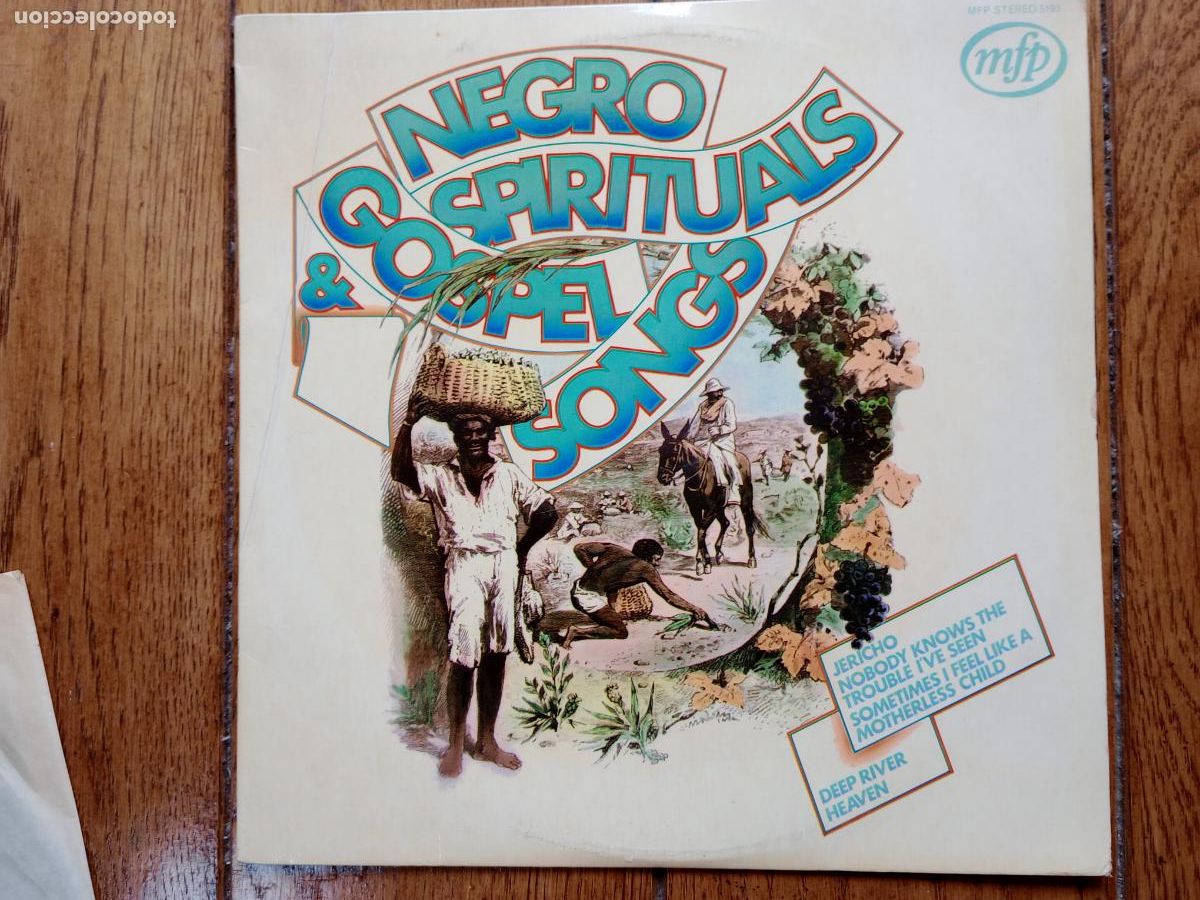 Discos de vinilo: The Linden Singers - negro spirituals, gospel & songs