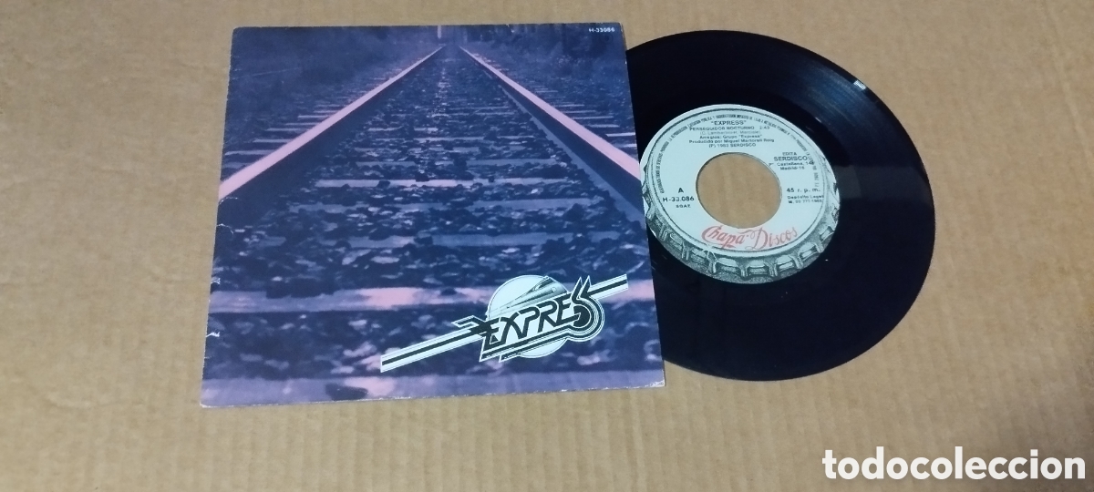 Discos de vinilo: Single-express-perseguidor nocturno-1983- - Foto 1