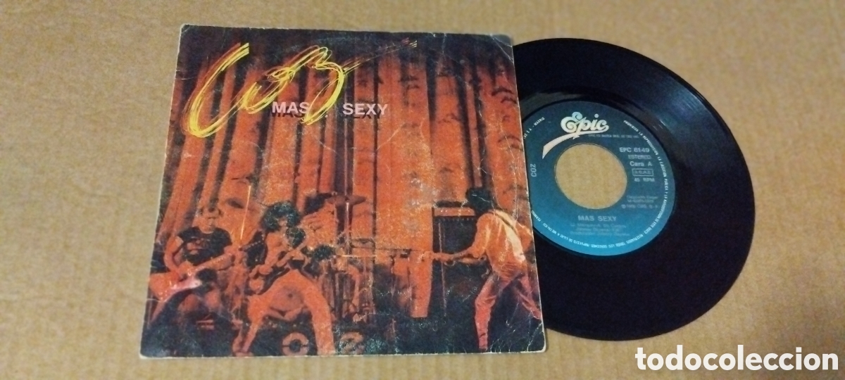 Discos de vinilo: Single-coz-mas sexy-1980-