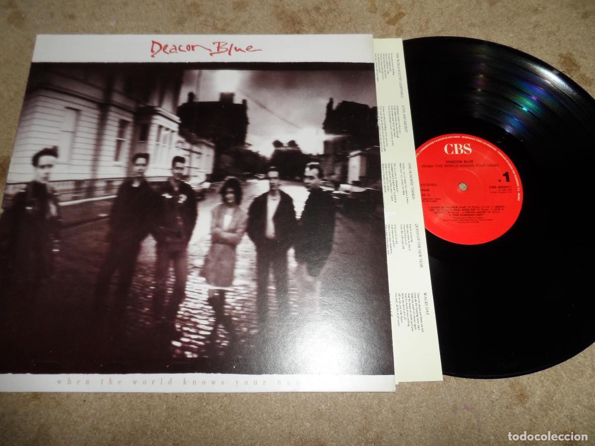 Discos de vinilo: Deacon Blue - When the World Knows your name (SPAIN 1989)