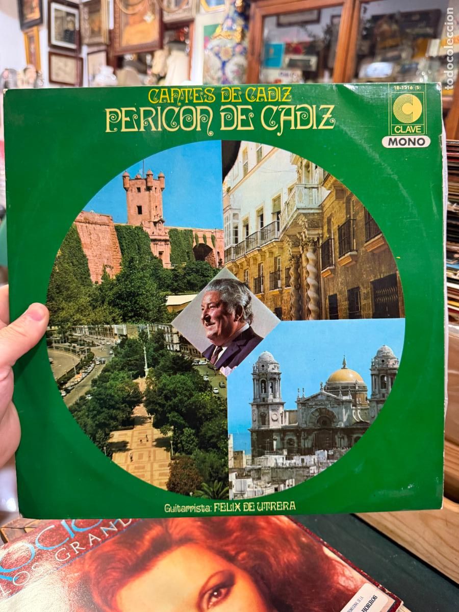 Discos de vinilo: LP CANTES DE CADIZ - PERICON DE CADIZ