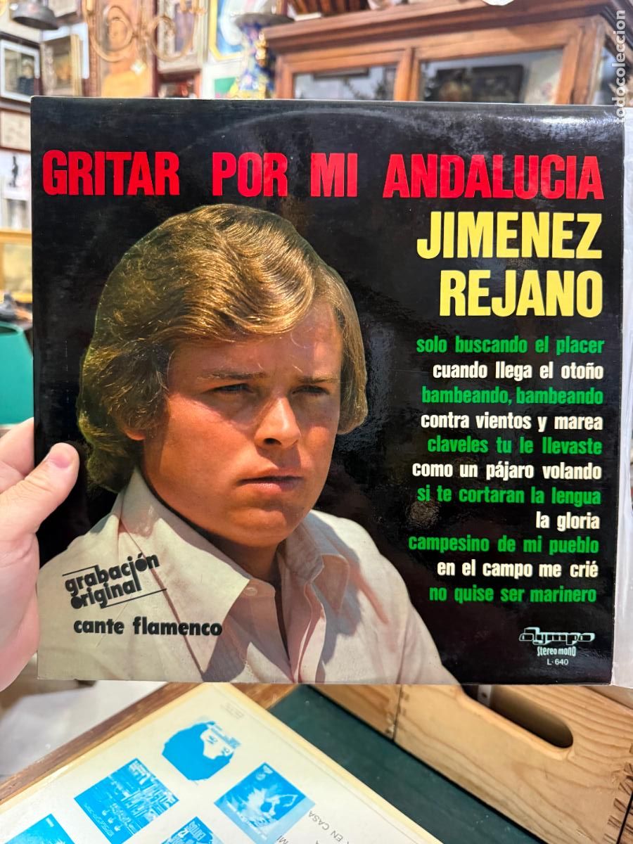 Discos de vinilo: LP GRITAR POR MI ANDALUCIA - JIMENEZ REJANO