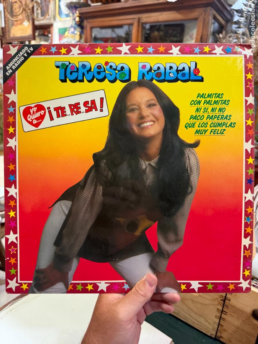 Discos de vinilo: LP TERESA RABAL - YO QUIERO A... TERESA