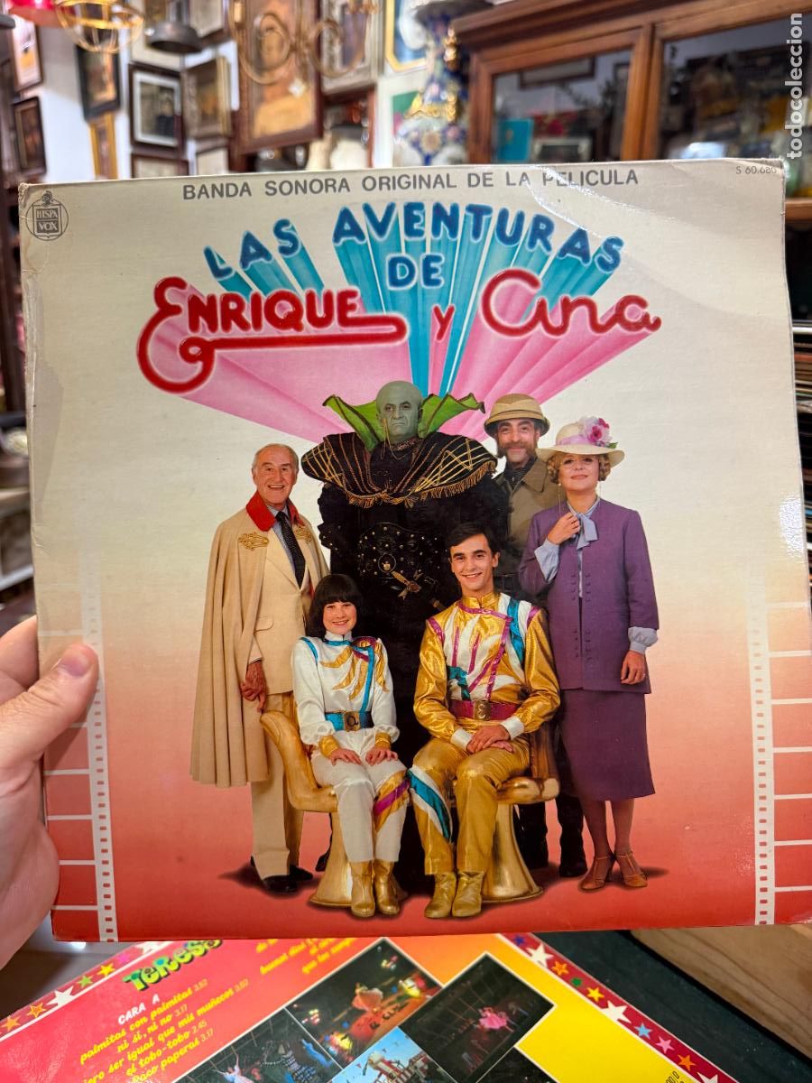 Discos de vinilo: LP LAS AVENTURAS DE ENRIQUE Y ANA